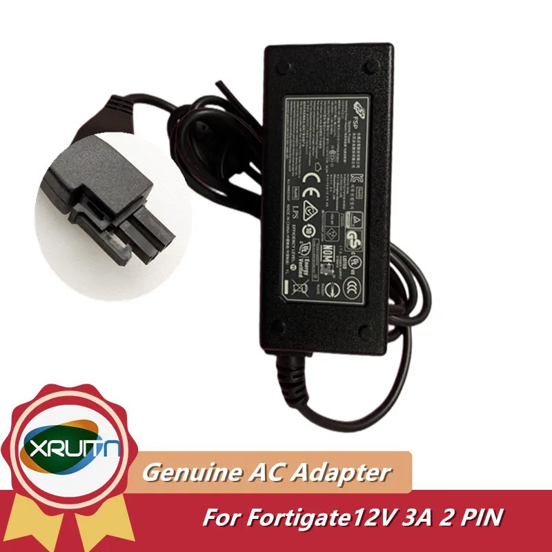 

Genuine FSP036-RBBN2 12V 3A 2Pin AC Switching Power Adapter For Fortigate FORTINET AD036RAB-FTN3 FSP FG-60D-BDL Fortiwifi 30E