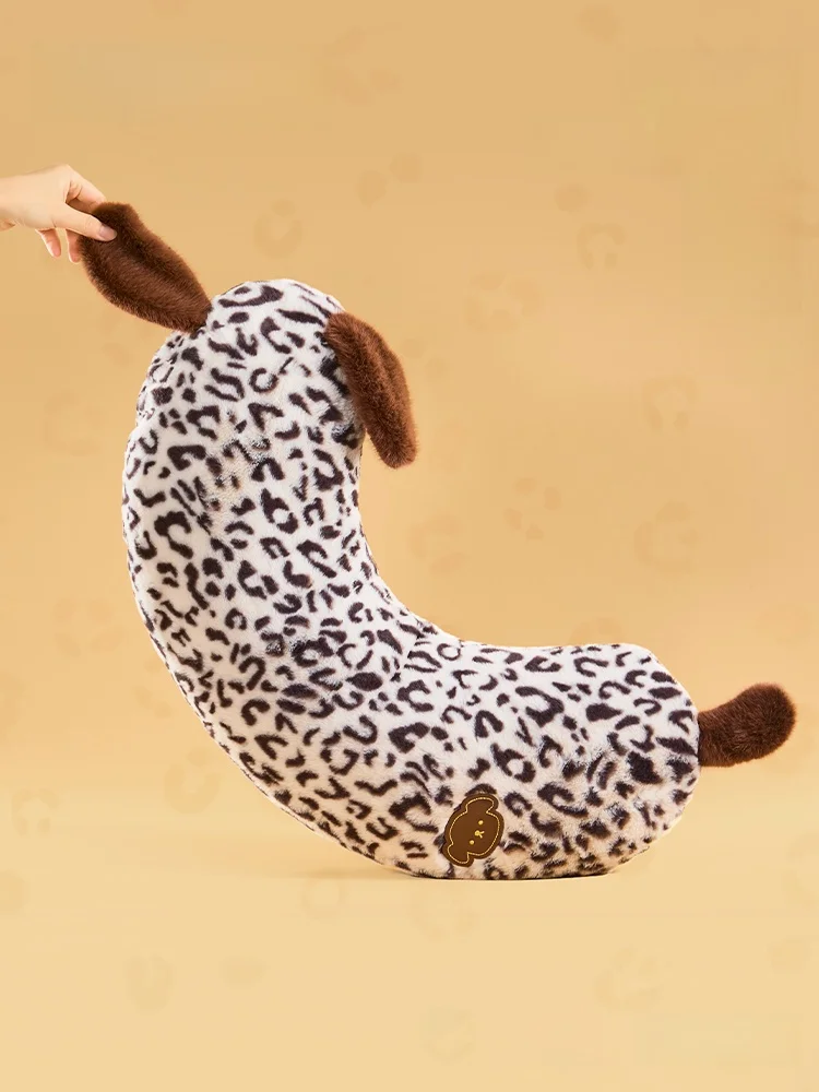 

Мягкая плюшевая подушка-игрушка Lenle с леопардовым принтом, подушка-обнимашка для ног, милый подарок на день рождения для девочек