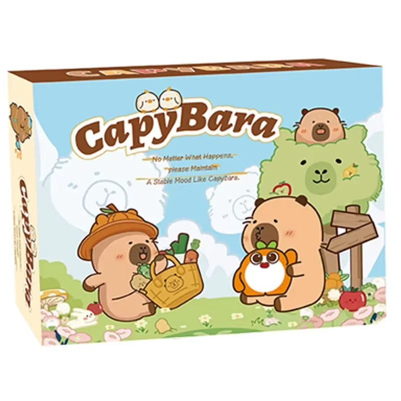 Nieuwe Capybara Thema Kerst Adventskalender Geschenken Figuren Model Blind Box voor Kinderen DIY Sieraden Haarspeld Speelgoed Countdown Kalender