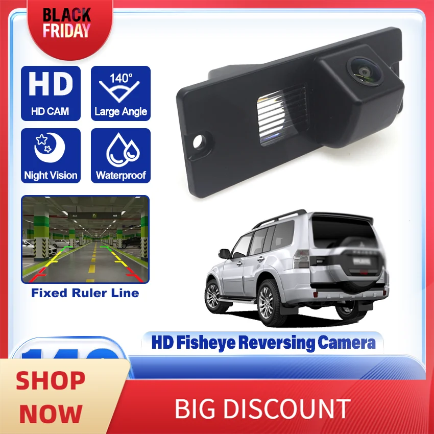 HD For Mitsubishi Pajero 4 2006 2007 2008 2009 2010 2011 2012 2013 2014 2015 2016 2017 Vehicle Rear View Camera high quality RCA