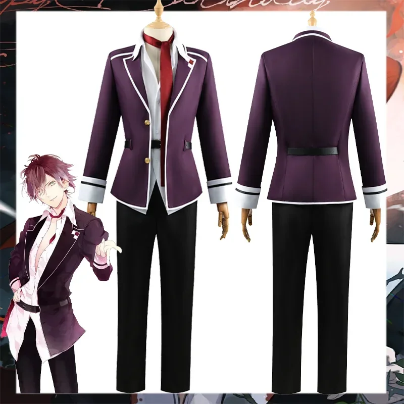 

Diabolik Lovers Sakamaki Ayato Cosplay Costume School Uniform Full Set 2025 Halloween Party Outfit Carnaval Play Role Clothing
