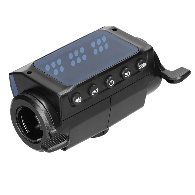 

A66P-For 8 Inch Kugoo S1/S2/S3 Electric Scooter LCD Display Monitor Cover Light Guard With Accelerator Brake Thumb Handle