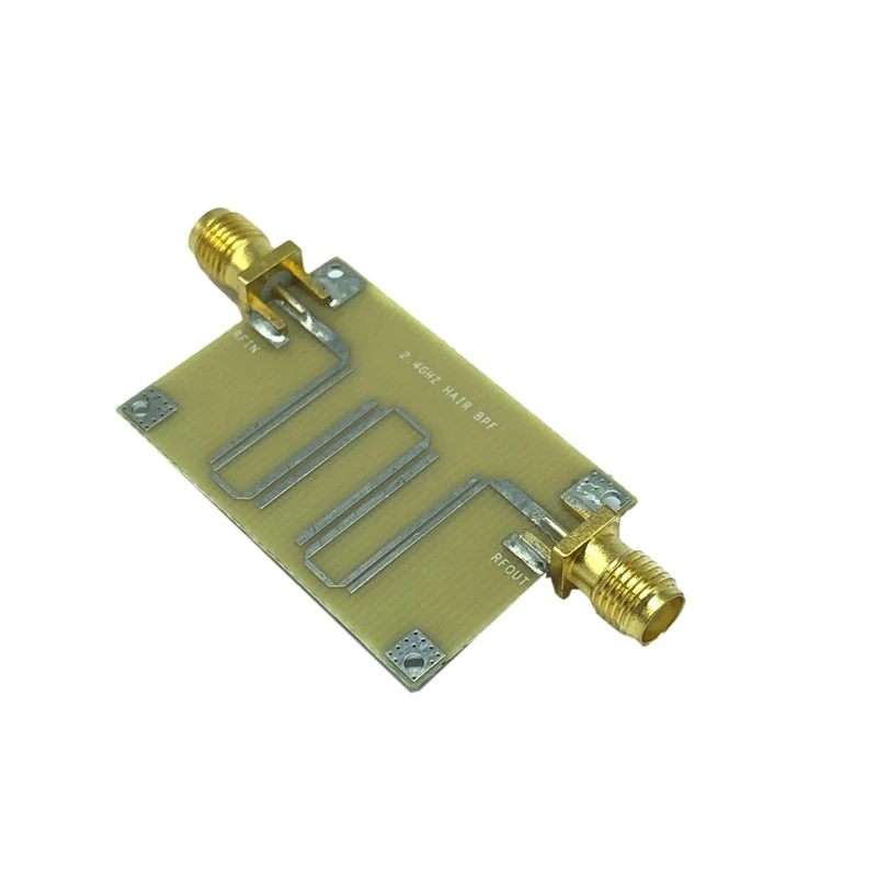 1 PCS Microstrip Filter Frequency Bandpass Filter Versatile Convenient Portable Utility Module 2.3-2.5Ghz PCB