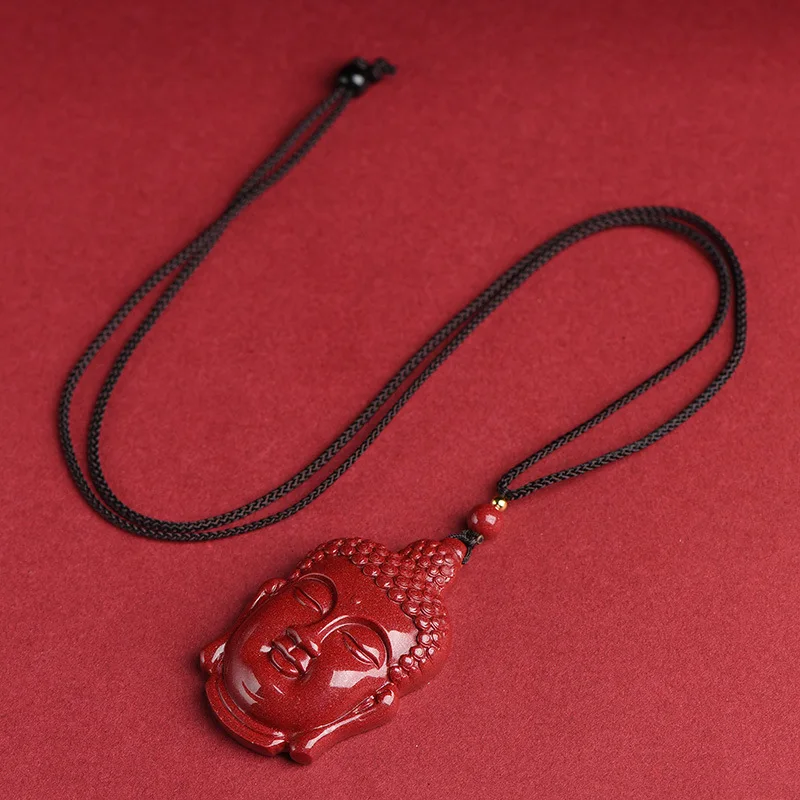 , High-Purity Natural Buddha Pendant Necklace