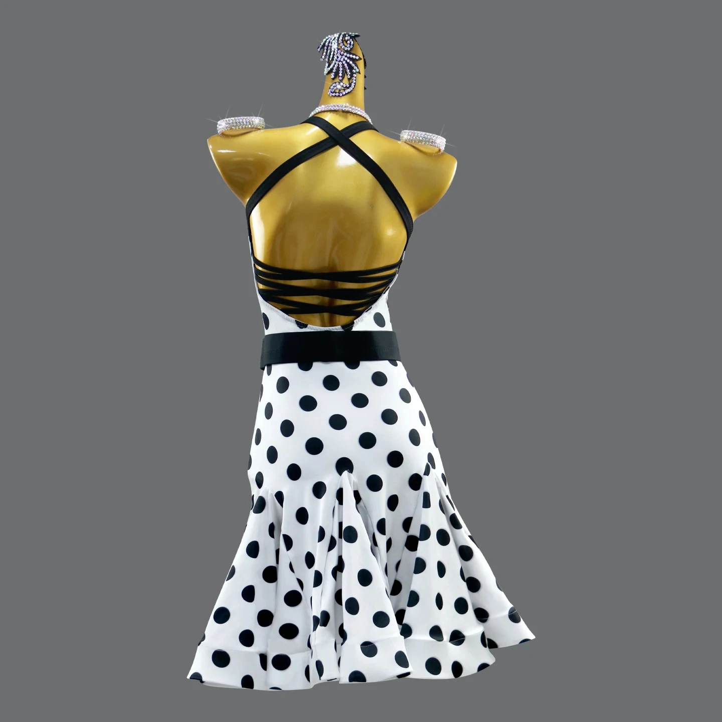 2025 라틴 댄스 의상 신제품 스포츠 퍼포먼스 의류 무대 여성 파티 드레스 소녀 볼룸 댄스 프로무스 의상 댄스웨어