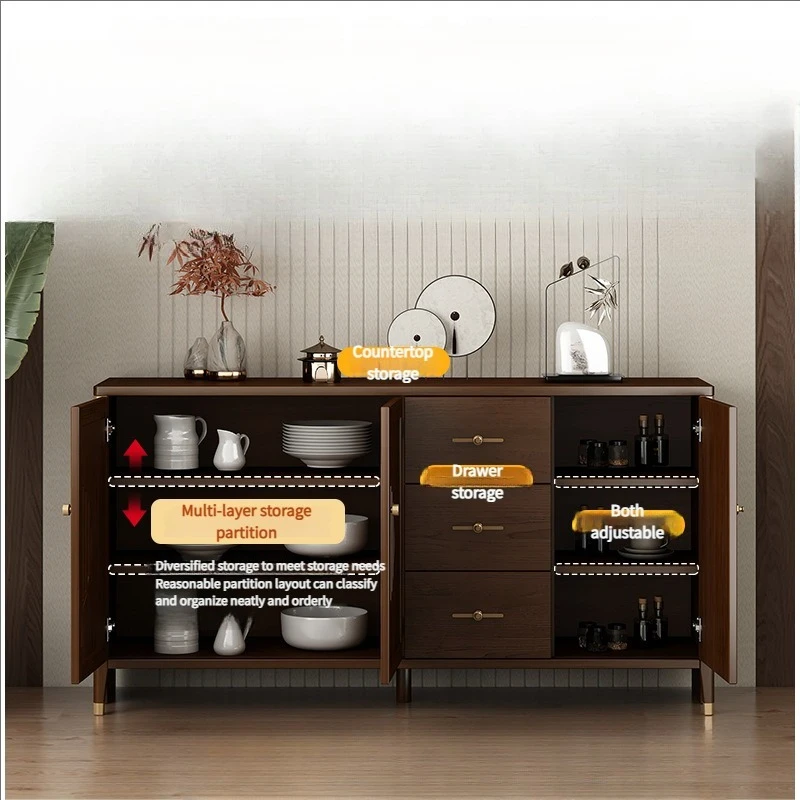다기능 친환경 식당 가구 스타일리시한 사이드보드 최적의 수납 공간 제공