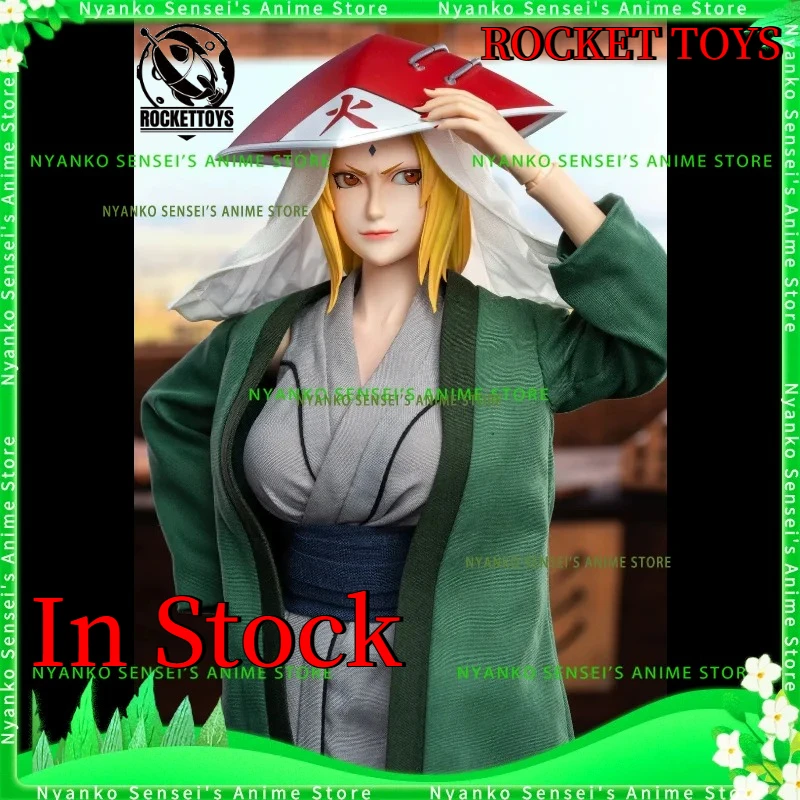 

ROCKET TOYS Godaime Hokage Tsunade ROC-009 Naruto Shippuden Фигурка Аниме Модели Игрушка Кукла Подарок Хобби Коллекционная на складе