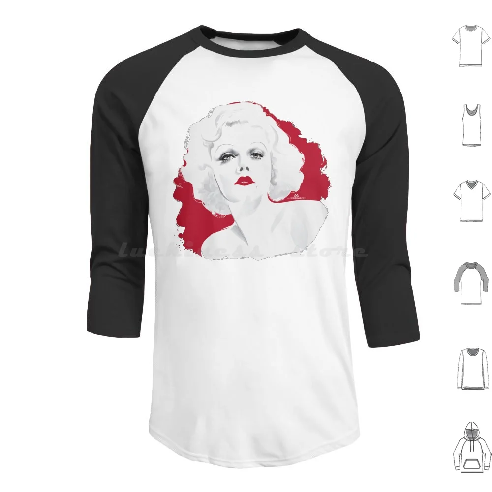 Beauty Queen Hoodies Long Sleeve Alejandro Mogollo Art Alemogolloart Alejandromogolloart Bombshell Platinum Blonde