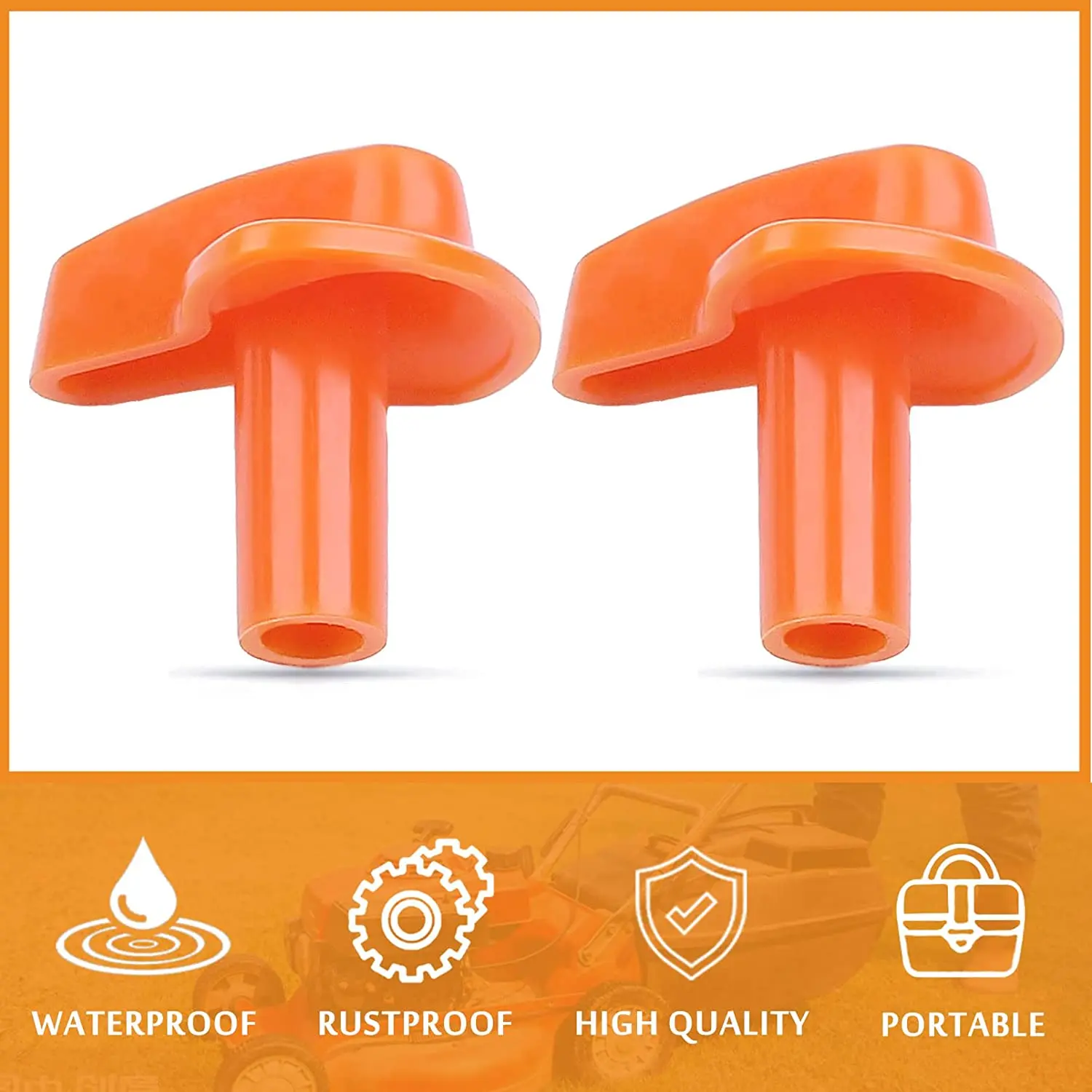 2pc Choke Knob For Stihl FS55 FS80 FS85 FS83 FS87 FS90-Z HS85 HS86 Trimmer
