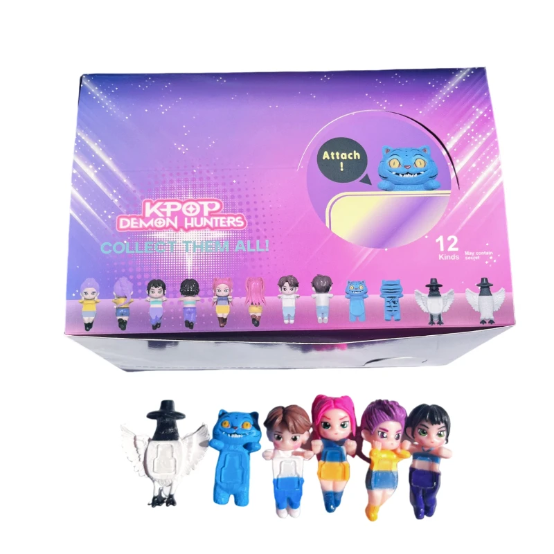 귀여운 데르피 타이거 루미 조이 미라 모델 장난감 전화 장식 애니메이션 피규어 장식품 인형 팬 어린이 새해 생일 선물