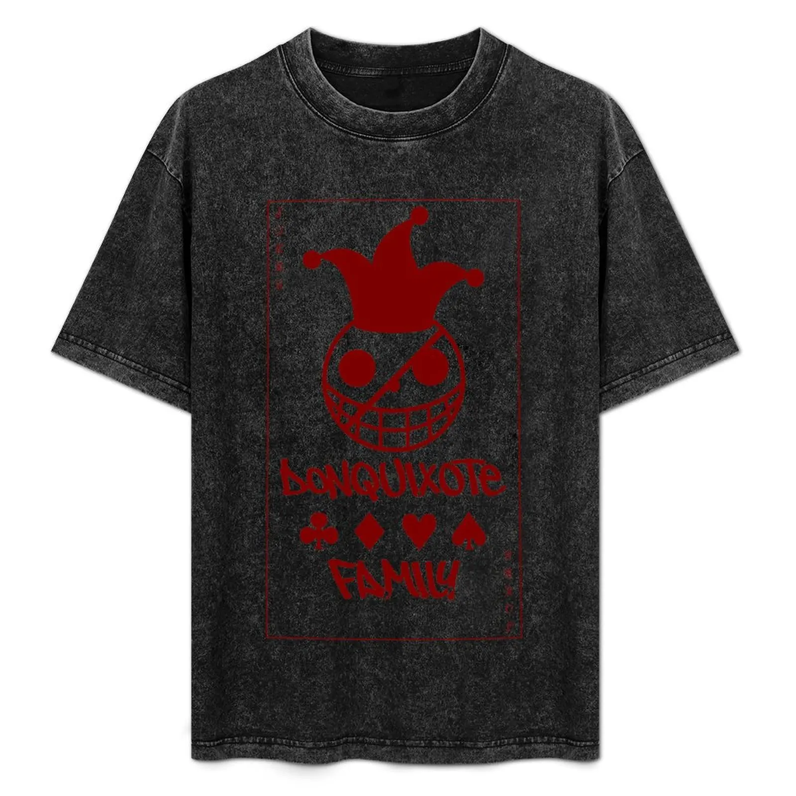 

Joker (Donquixote Family) T-Shirt plain blue archive mens t shirts