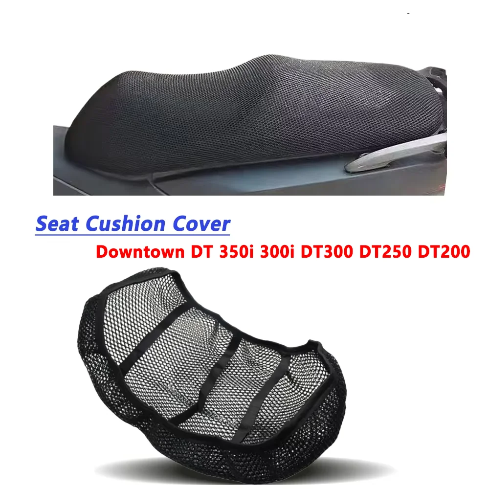 For Downtown DT 350i 300i 300 350 250 DT300 DT250 DT200 Motorcycle Seat Cover Breathable Heat Resistant Anti Slip Protective Pad