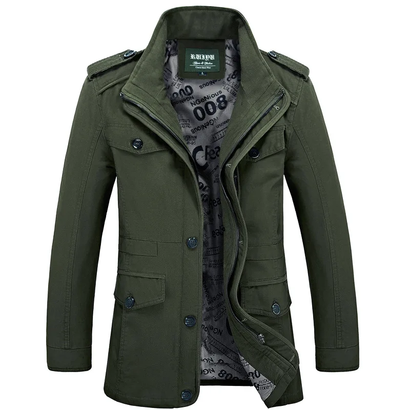 Pop Spring Autumn New Fashion Men's Solid Color Casual Trendy Simple Basic Single-breasted Long Sleeve Jackets Male Business Coa