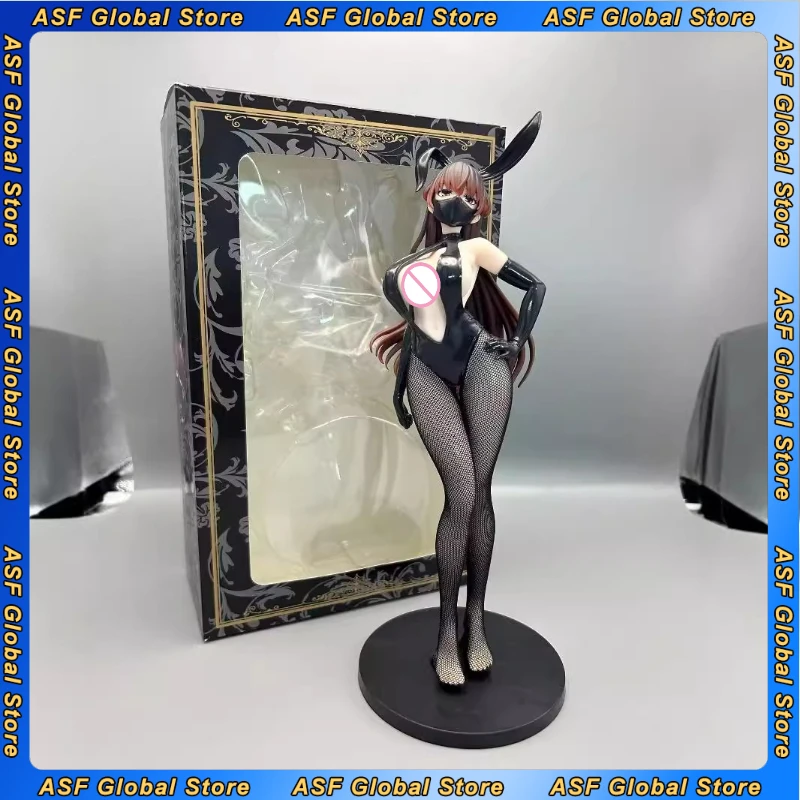 

32 см новая аниме-фигурка кролика для девочек, периферийные устройства, модель из ПВХ, сексуальная красивая статуя девушки, украшение для рабочего стола, подарки на день рождения, игрушка