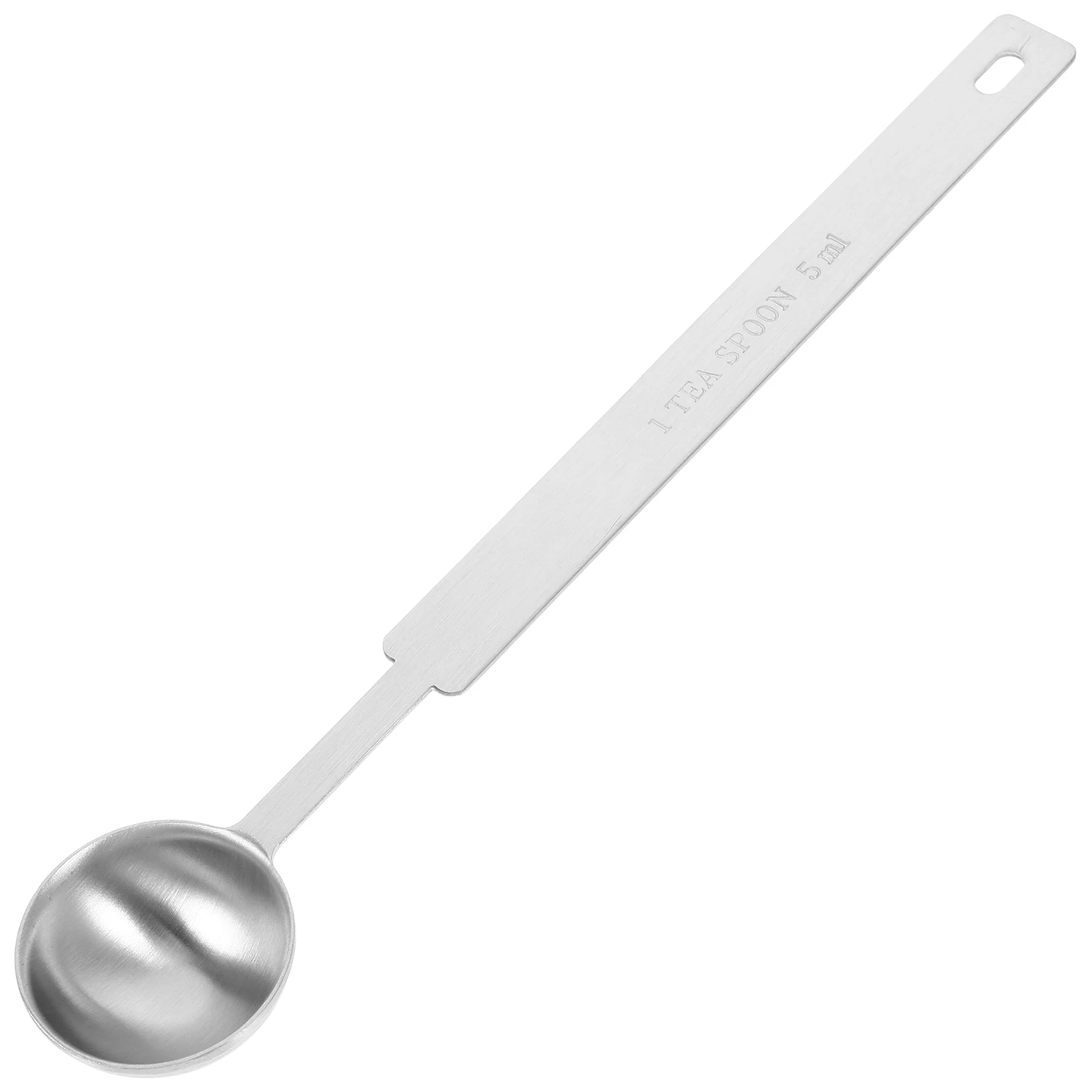 

Measuring Spoons Set Stainless Steel Long Handle Spoon 5ml Milliliter Scoop Baking Cooking Kitchen Tool Metal Food Measuring