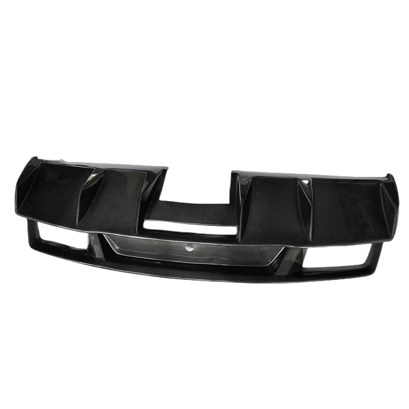 High quality carbon fiber D-style rear diffuser for Lamborghini Gallardo LP550 LP560 LP570 body kit