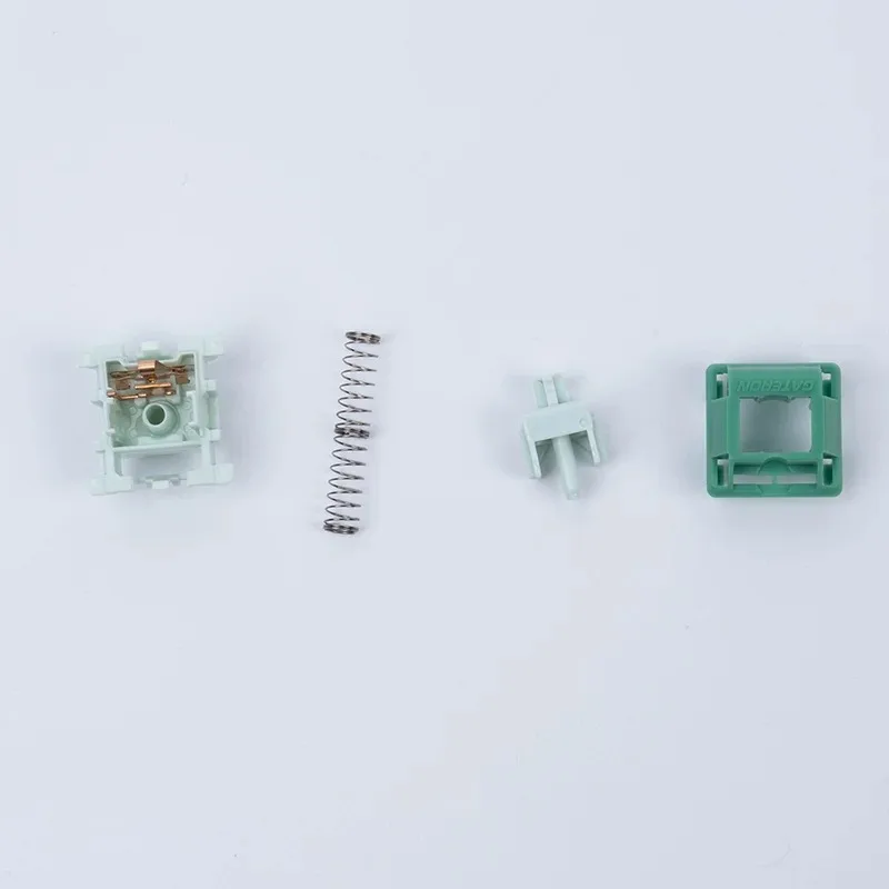 GATERON Green Apple Switch Full POM Heavy Tactile Switch Plug in 5 Pin 62g  DIY Hotswap Gaming Mechanical Keyboard