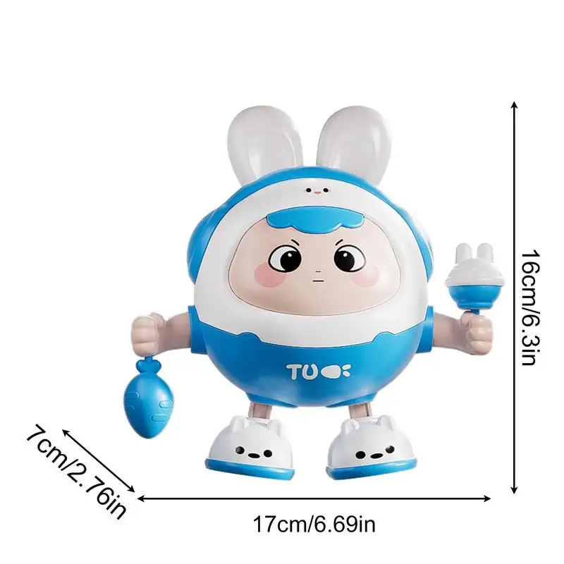 Electric Rabbit Toy Walking Bunny Toy Cute Swing Electronic Pet Toddler Interactive Toys With Sing Dance For Early Education