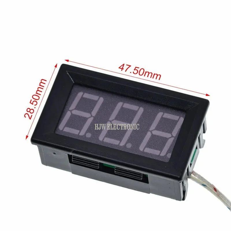 Industrial High Temperature K-Type M6 Thermocouple Thermometer 12V -30~800 Degree Digital Temperature Meter Tester XH-B310