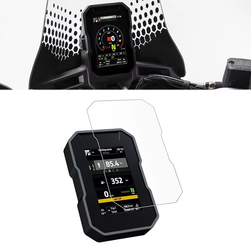 

For Ducati Desert X DesertX 2022 2023 2024 Speedometer Guard Cluster Screen Scratch Protection Film Dashboard screen Protector