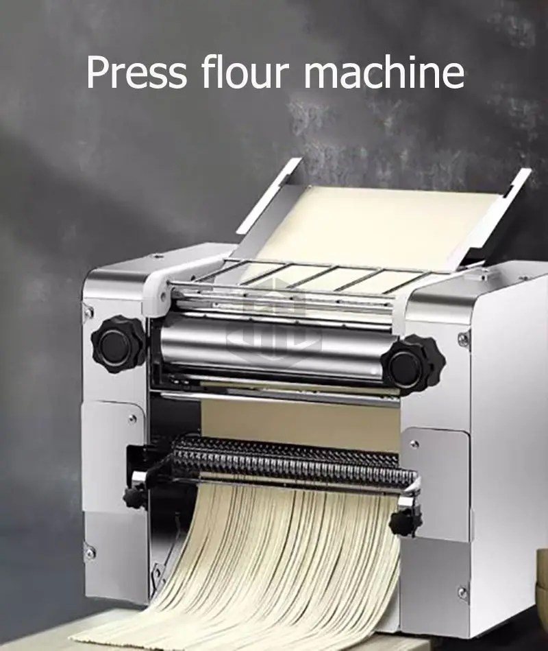 Small Commercial Dough Sheeting Kneading Pizza Dough Press Machine for Household