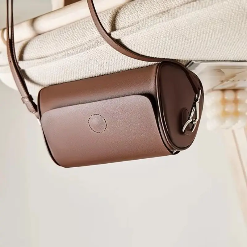 

Премиальная женская сумка-мессенджер в иностранном стиле, нишевый дизайн, миниатюрная круглая сумка, портативная, на плечо, изысканная, простая, для отдыха