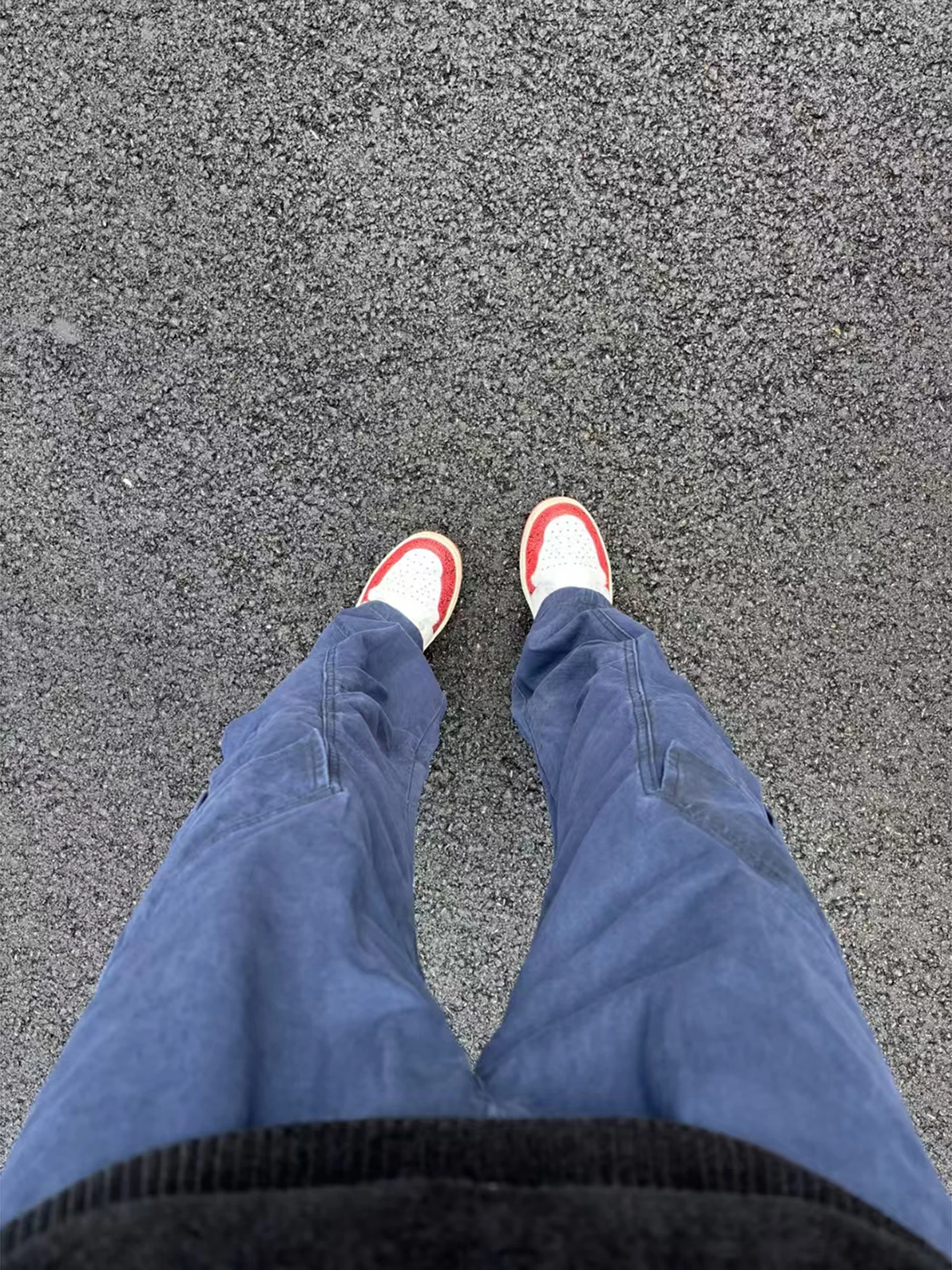 Ropa de trabajo de algodón Vintage Waed, pantalones vaqueros de pierna recta High Street Vibe para hombre, pantalones vaqueros informales con piernas acampanadas múltiples