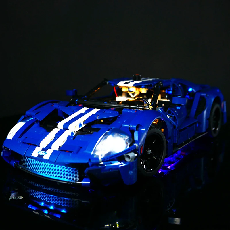 DIY LED Light Kit For LEGO 42154 Fords GT Super Sports Car Building Block Set（Only LED Light,Without Blocks Model）