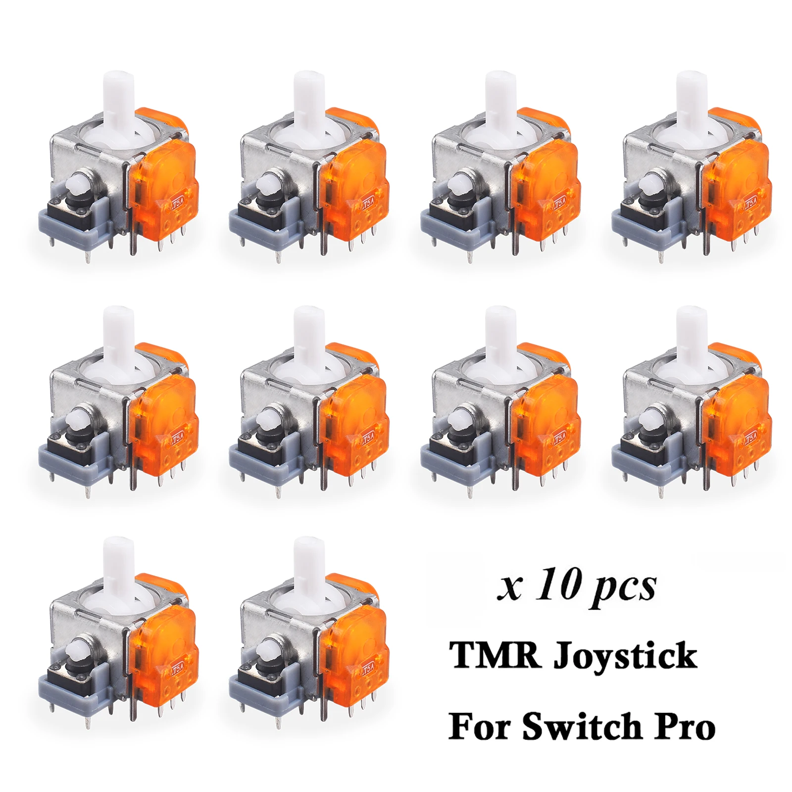 Ginfull-tmr-ps5コントローラー用の電磁ジョイスティック,3Dアナログスティックセンサーモジュール,ps4,xbox oneゲームパッド,1セットあたり10個