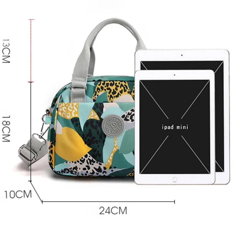 New Small Women Shoulder Bag High Quality Soft Female Messenger Bag Ladies Nylon Portable Phone CrossBody Bag Tote Handbag