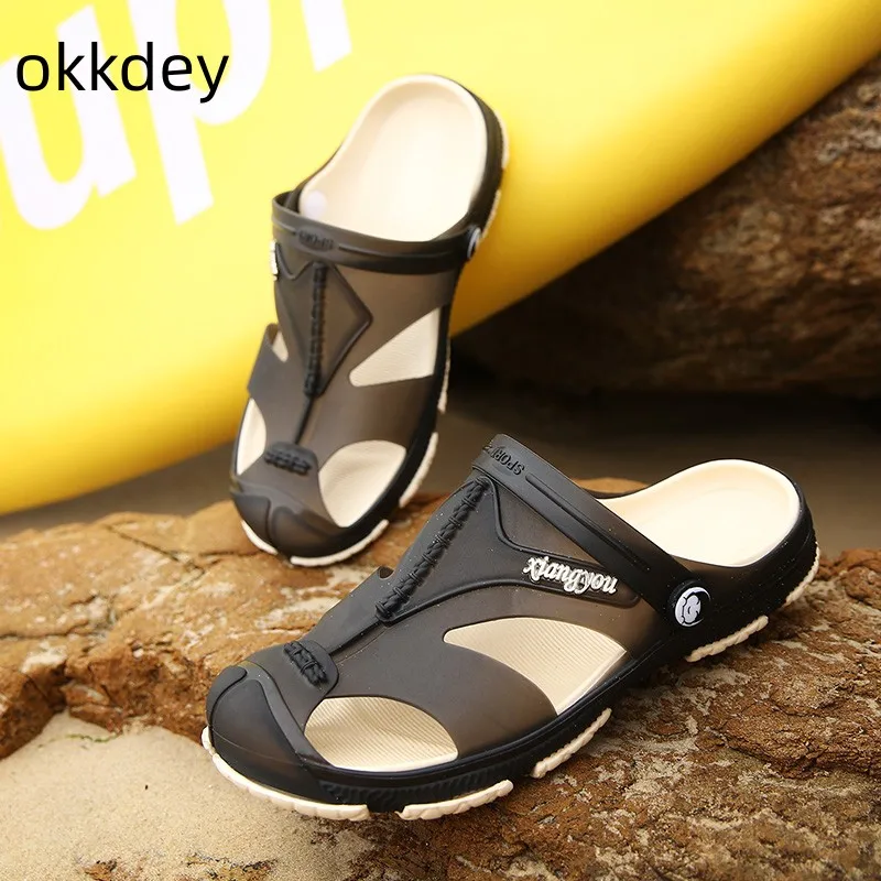 2023 New In Summer Slippers for Men Sandals Outdoor Beach Casual Sports Shoes Basic Indoor Durable Designer Replica Slippers Men