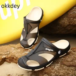 2023 New In Summer Slippers for Men Sandals Outdoor Beach Casual Sports Shoes Basic Indoor Durable Designer Replica Slippers Men