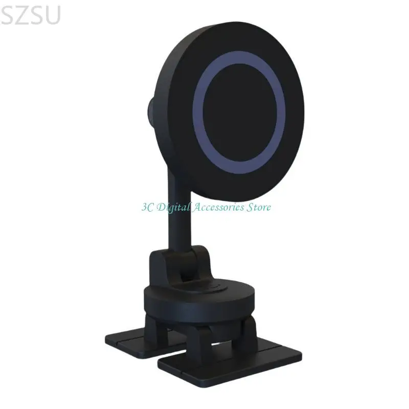 

SZSU General Car Phone Stand Slouge Absorption Dophers Dellowers Складное магнитное крепление автомобиля с 360