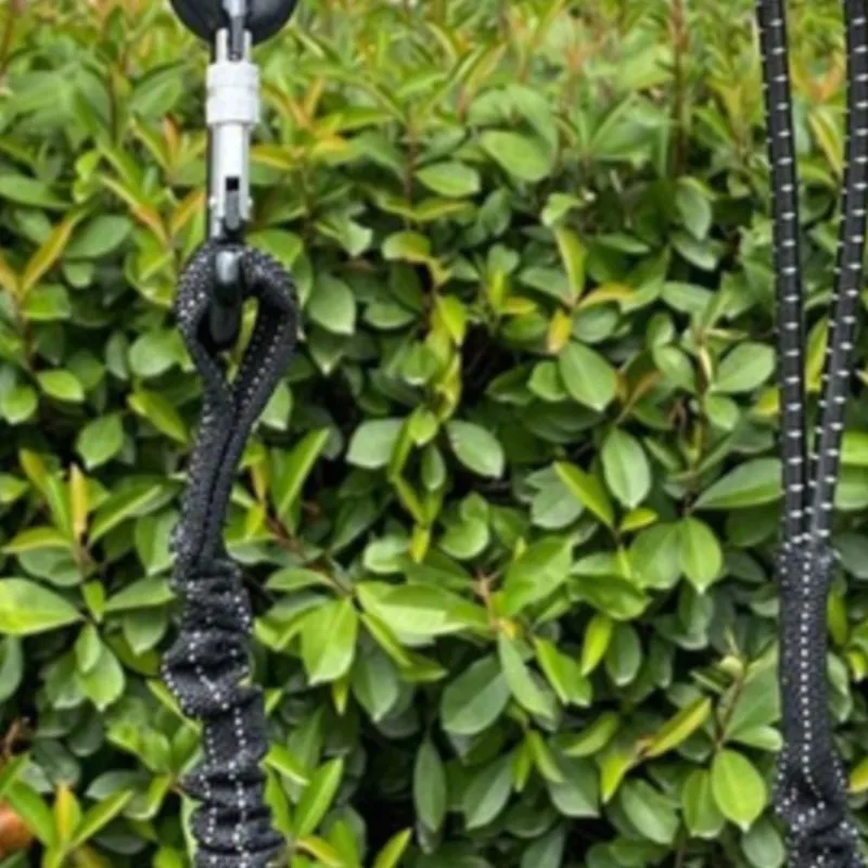 

Safety Bungee Tether Tool Lanyard With Carabiner Hook Climbing Working Anti-Falling Safety Rope Aerial Work Climbing Accessories