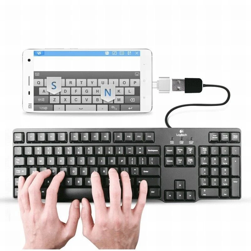 Type C to USB Adapter 2.0 USB-C Male OTG A Female Data Connector For MacBook Pro Pad Mini 6/Pro MacBook Air Type C Devices