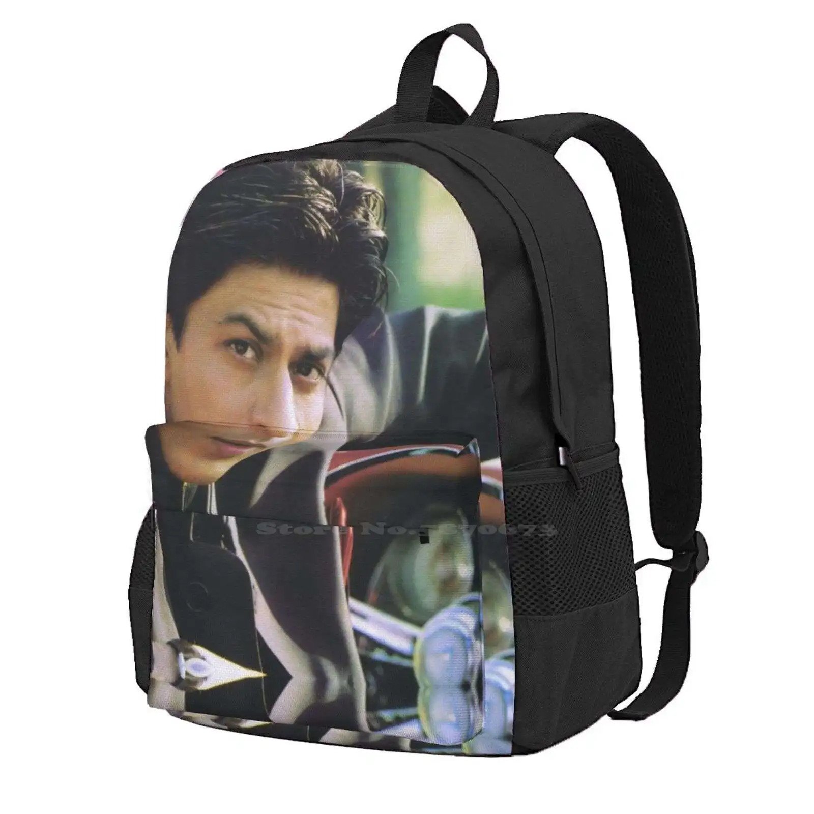 Shahrukh Khan Hot Sale Backpack Fashion Bags Shahrukh Khan Actor Movie Legend 80s Vintage Artis The Film Bollywood India Don 3