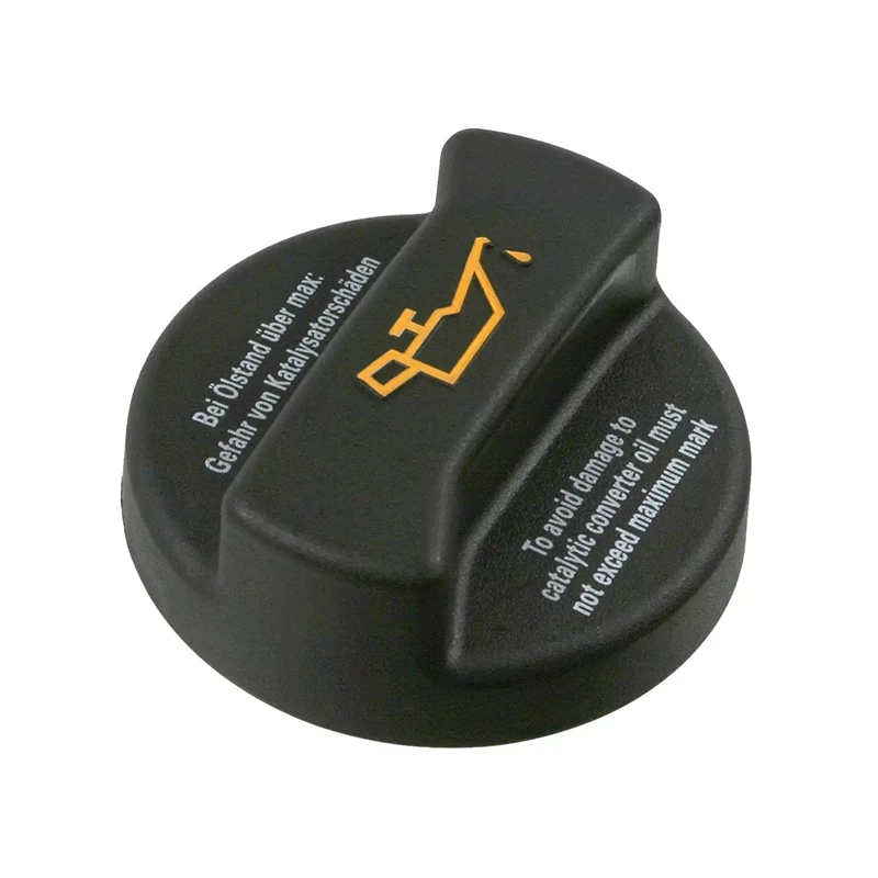 Tapa de tanque de coche, tapa de llenado de aceite para Golf, Audi, SEAT Ibiza Skoda Volkswagen Amarok VW Febi 02113, cubierta de tapa de llenado de tanque de aceite de motor