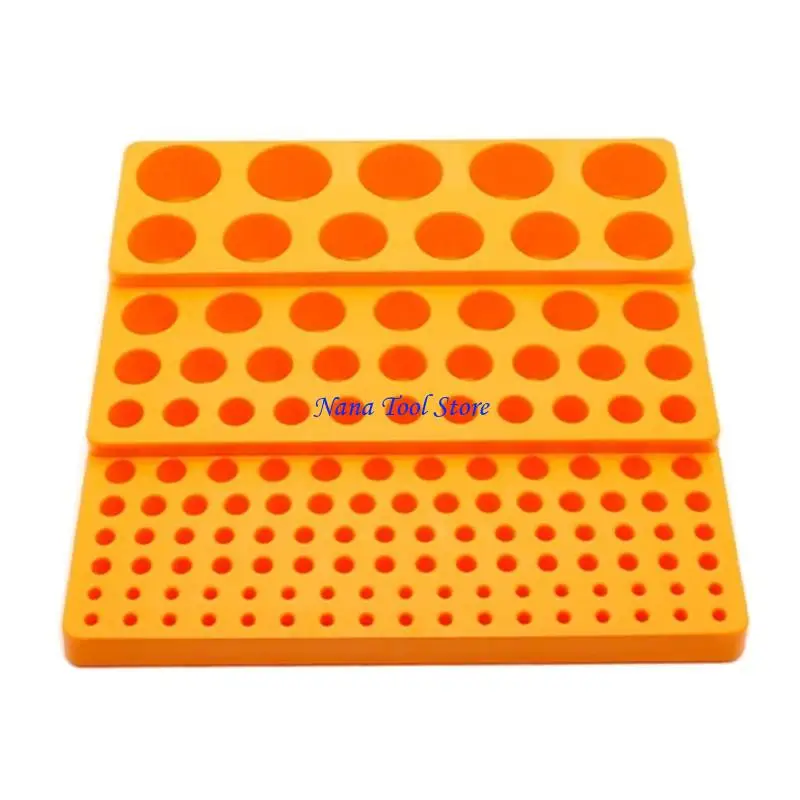 31GJ Plastic Drill Bit Endmill Storage Box for 4-32mm Milling Cutter Tool 131 Slot