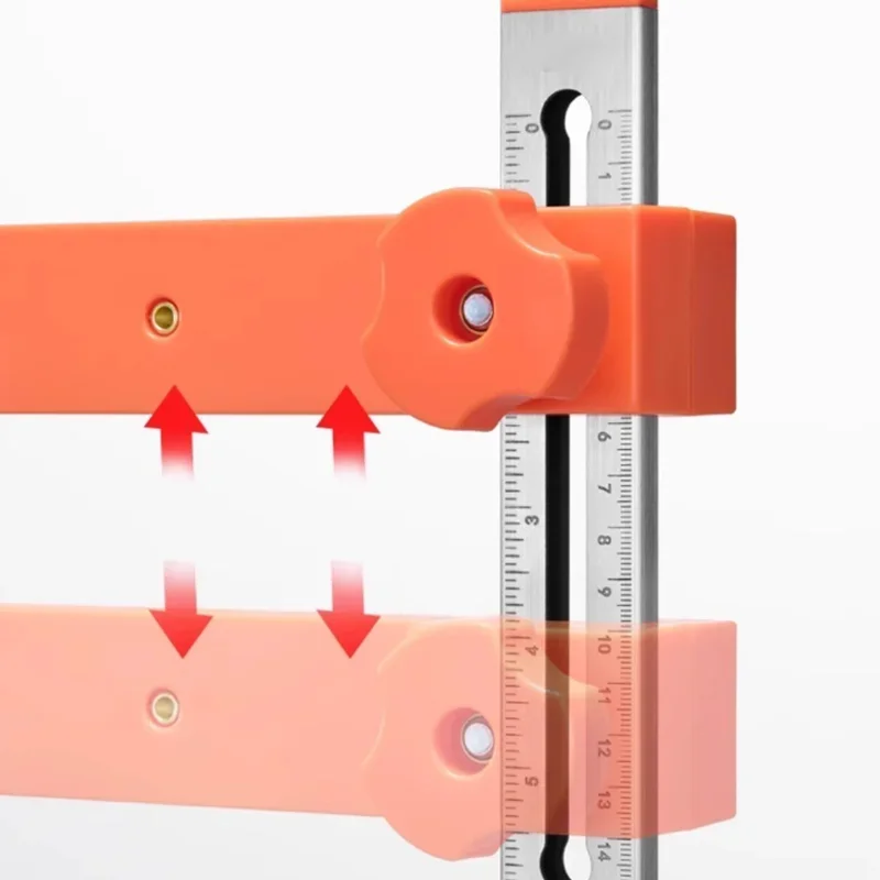 NF Drawer Rail Assistant Wardrobe Cabinet Quick Fixing Positioning Punching Installation Tool Adjustable Splicing DIY Artifacts
