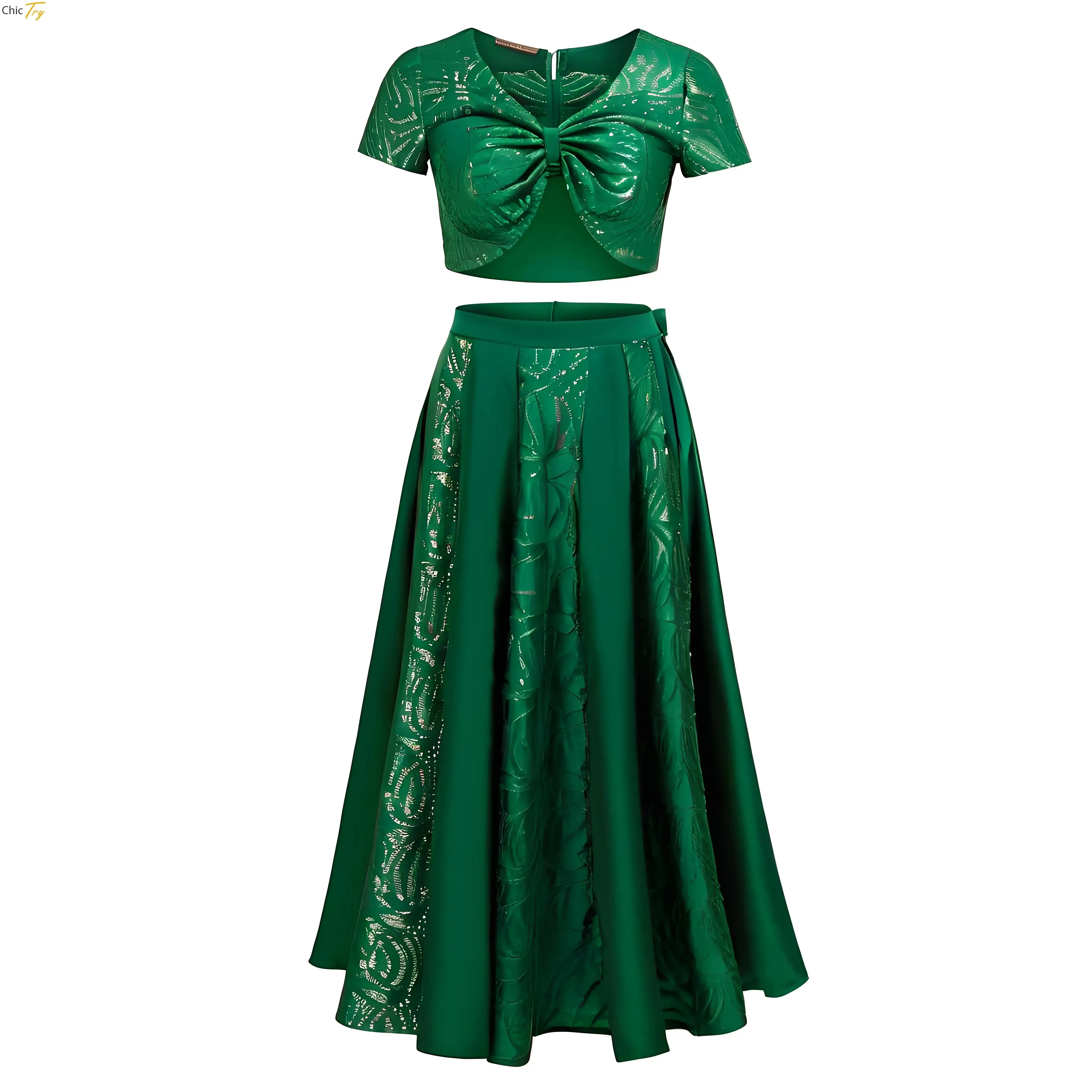 

Платье для танцев с этикеткой для детей от 6 до 16 лет, укороченный топ без рукавов, плиссированная юбка с высокой талией, костюм для современного танца