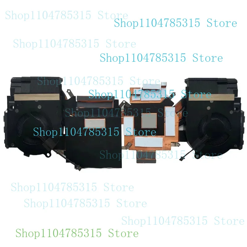 

60XK7 060XK7 Новый для G15 5520 5521 Охлаждающий радиатор Вентилятор процессора и графического процессора DC 12 В 3060