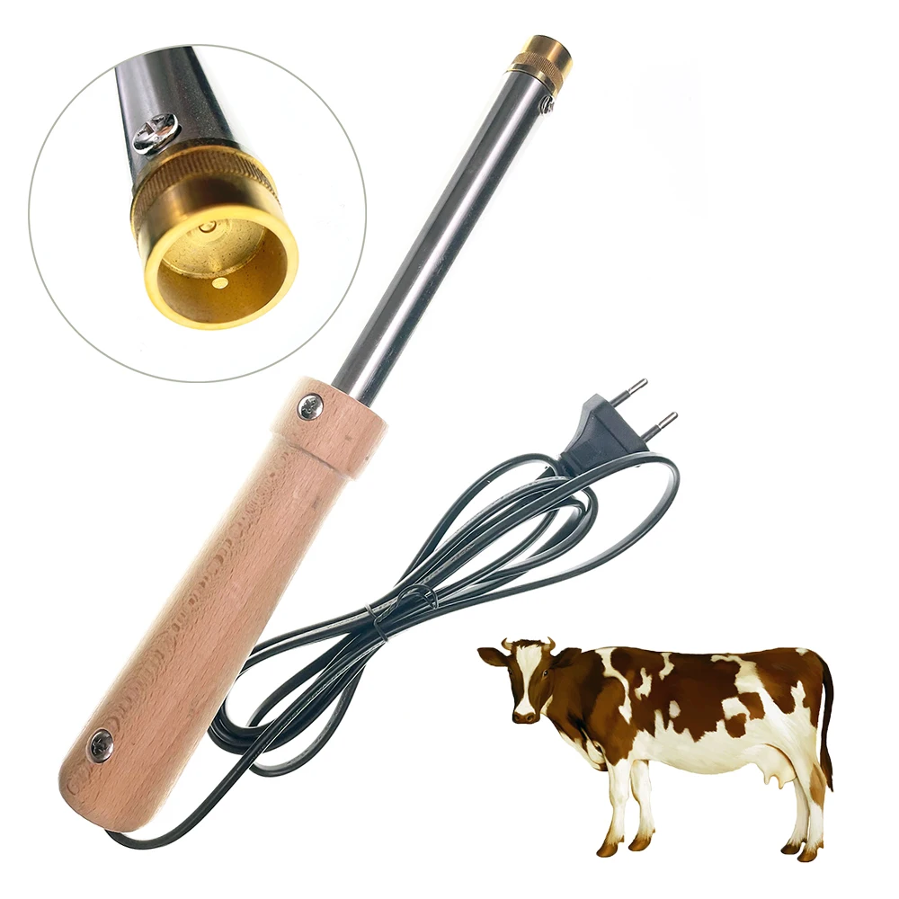 Cattle Calf Dehorning Disbudding Animal Walfare Removal Of The Horns Handle Safety Electric Livestock Instruments Dairy Farm