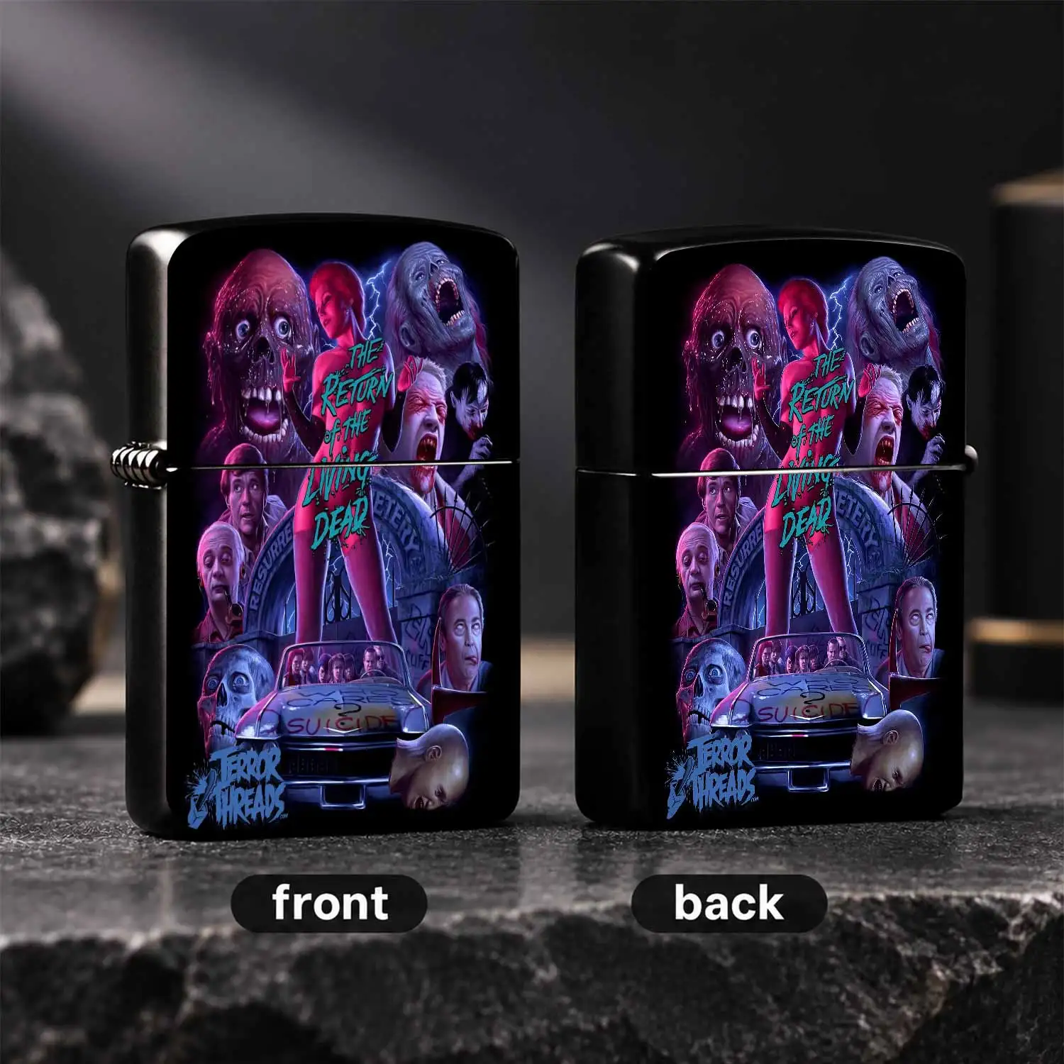 Retro Return Of The Living Dead Themed Portable Igniter, Stylish Cult Classic Horror Movie Peripheral, Versatile For All Daily Scenes, Unique Spooky Decorative Collectible, Ideal Gift For Horror Film Enthusiasts, Exquisite Crafted Cool Carr