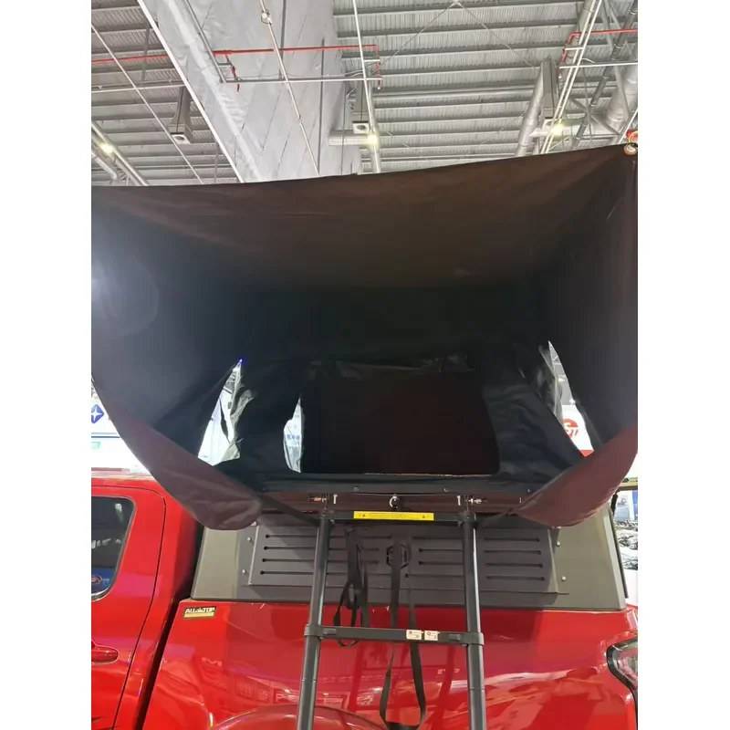 Off-road Hard Type Aluminum Alloy Topper Camper Pickup Tonneau Cover 4x4 Pickup Truck Canopy tent