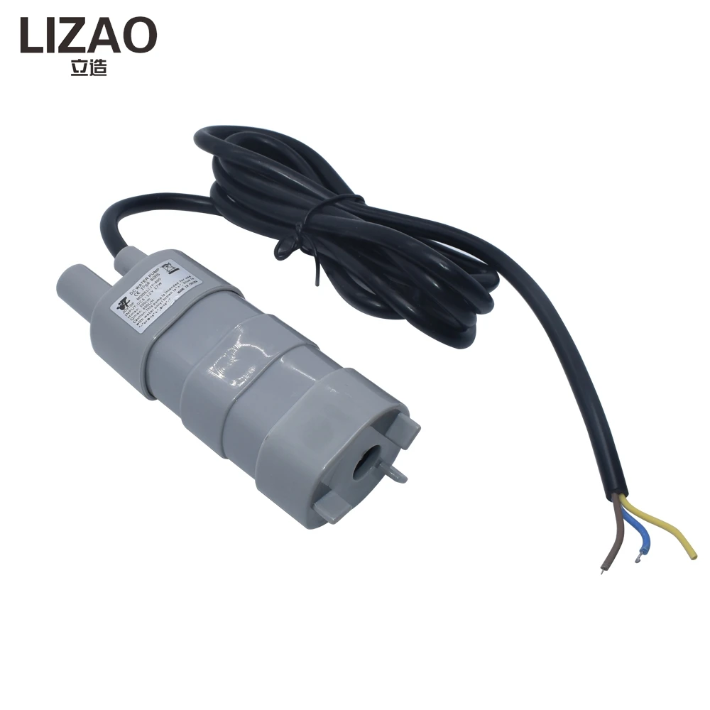 JT500 12V DC Submersible Pump High Head 5M Micro Straight Pump for Water Drilling and Cutting