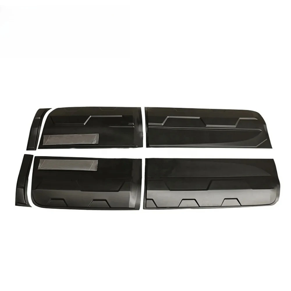Factory Door Cladding For Ranger ABS Plastic Side Door Trim Cover , Door Guards Cover For Ranger T6 T7 T8 Raptor