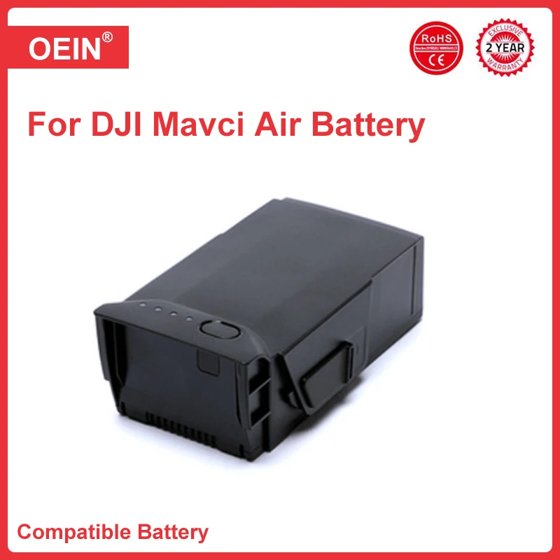 

For mavic Air Battery Capacity 2375 mAh Flight time 21 minutes For mavic air drone intelligent flight battery