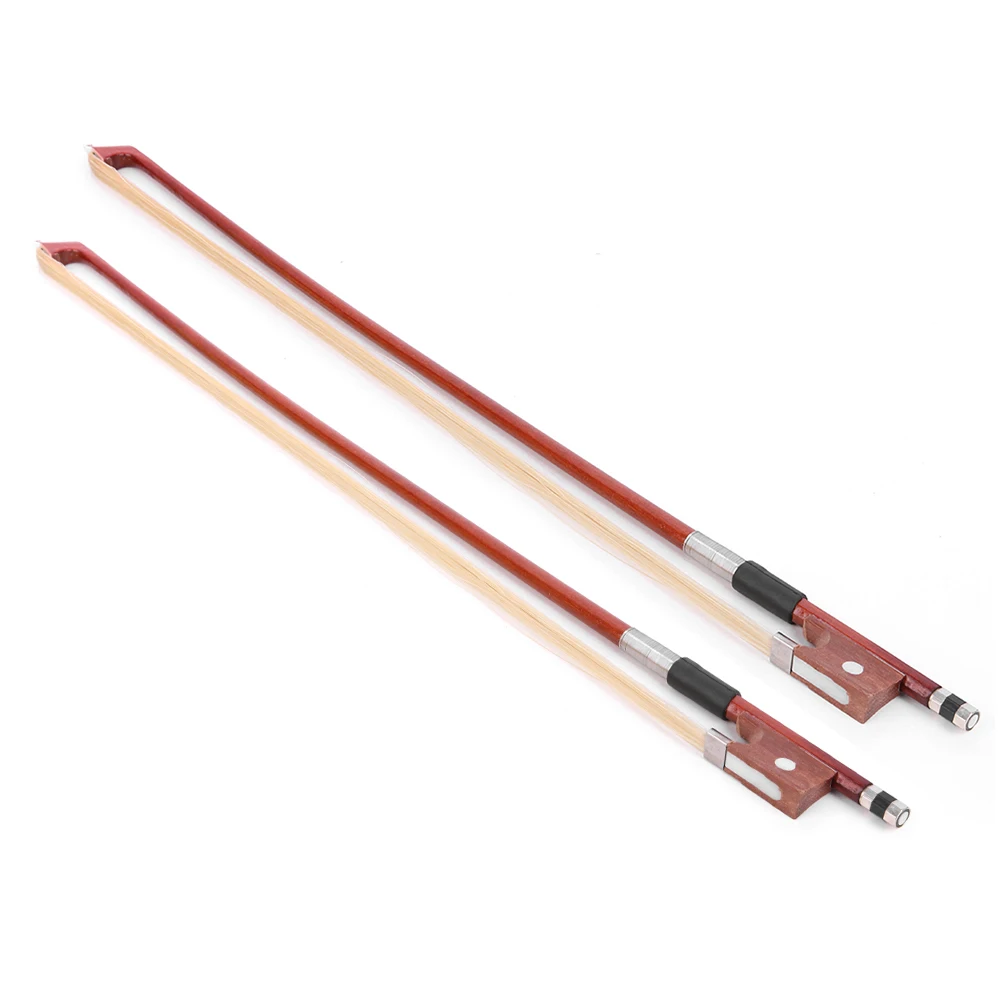 1/4 1/8 Wooden Acoustic Violin Bow Professional Fiddle Bow Violin Bow Replacement Stringed Instruments Accessories