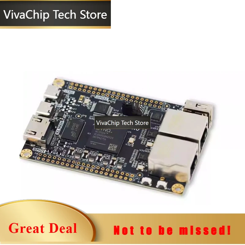 VivaCTZ7-Nano FPGA Development Board - XILINX ZYNQ 7000 (7010/7020) Core, PYNQ Support & Dual Ethernet Ports For Industrial IoT