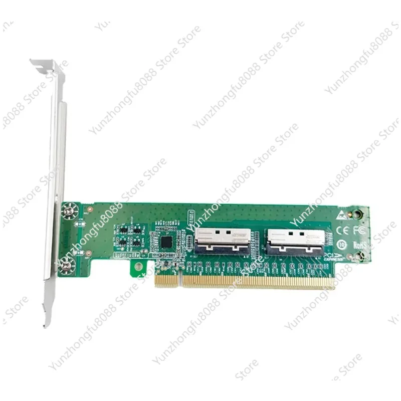 

PCI Express X16 To Two MCIO Expansion Card 8I Adapter